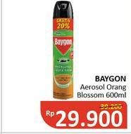 Promo Harga BAYGON Insektisida Spray Orange Blossom 600 ml - Alfamidi