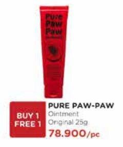 Promo Harga PURE PAW PAW Ointment Original 25 gr - Watsons
