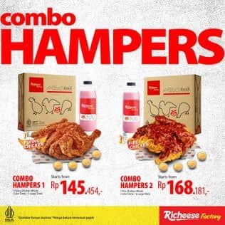 Promo Harga Combo Hampers  - Richeese Factory