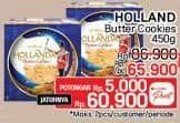 Promo Harga Hollanda Butter Cookies 450 gr - LotteMart