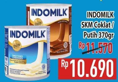 Promo Harga Indomilk Susu Kental Manis Cokelat, Plain 370 gr - Hypermart