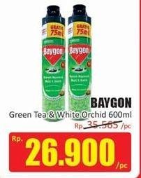 Promo Harga BAYGON Insektisida Spray Zen Garden 600 ml - Hari Hari