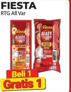 Promo Harga Fiesta Ready To Go All Variants 54 gr - Alfamart