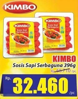 Promo Harga KIMBO Sosis Sapi Serbaguna 396 gr - Hari Hari