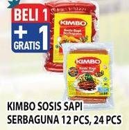 Promo Harga Kimbo Sosis Sapi Serbaguna 396 gr - Hypermart