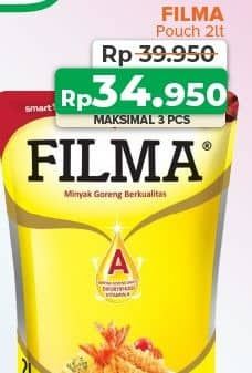 Promo Harga Filma Minyak Goreng 2000 ml - Yogya