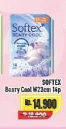 Promo Harga Softex Beary Cool Pembalut Wanita Natural Lavender  Wing 23cm 14 pcs - Alfamart
