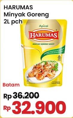 Promo Harga Harumas Minyak Goreng 2000 ml - Indomaret