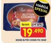 Promo Harga Monde Butter Cookies 150 gr - Superindo