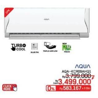 Promo Harga Aqua AQA-KCR09AHQ1  - LotteMart