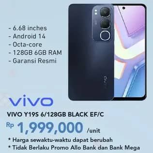 Promo Harga Vivo Y19  - Carrefour