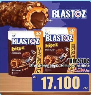 Promo Harga Blastoz Bitez Chocolate 240 gr - Hari Hari