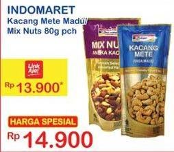 Promo Harga Kacang Mete/ Mix Nuts 80gr  - Indomaret