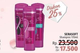 Promo Harga SERASOFT Shampoo 170 ml - LotteMart