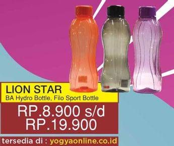 Promo Harga LION STAR Botol Air Hydro/Filo Bottle  - Yogya