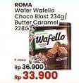 Promo Harga Roma Wafello Butter Caramel, Choco Blast 228 gr - Indomaret