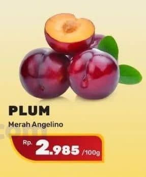 Plum Merah per 100 gr Harga Promo Rp2.985