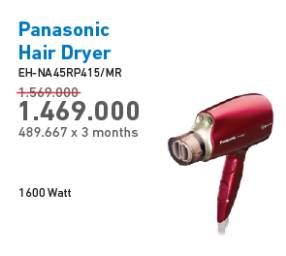 Promo Harga PANASONIC EH-NA45RP415 Hair Dryer  - Electronic City