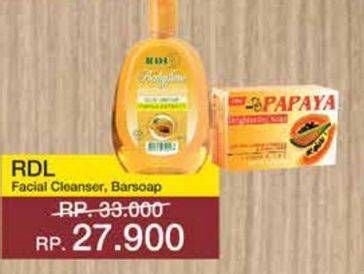 Promo Harga RDL Baby Face Cleanser Pembersih Wajah/RDL Sabun Batang Papaya   - Yogya