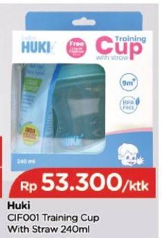 Promo Harga HUKI Training Cup With Straw Cif001 240 ml - TIP TOP