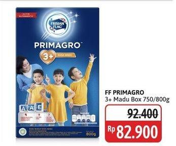 Promo Harga Frisian Flag Primagro 3+ Madu 800 gr - Alfamidi