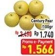 Promo Harga Pear Century per 100 gr - Hypermart