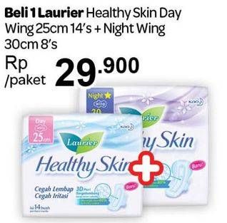Promo Harga Healthy Skin Day Wing 25cm + Night Wing 30cm  - Carrefour