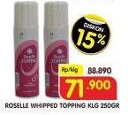Promo Harga Roselle Supreme Whipped Topping 250 gr - Superindo