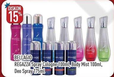 Promo Harga BELLAGIO Sport Spray Cologne/Body Spray Cologne  - Hypermart