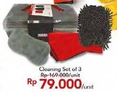 Promo Harga Cleaning Set 3 pcs - Carrefour