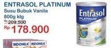 Promo Harga ENTRASOL Platinum Vanilla 800 gr - Indomaret