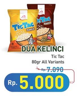 Promo Harga Dua Kelinci Tic Tac All Variants 80 gr - Hypermart