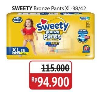 Promo Harga Sweety Bronze Pants Dry X-Pert XL42, XL38 38 pcs - Alfamidi