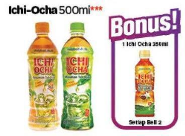 Promo Harga Ichi Ocha Minuman Teh 500 ml - Carrefour