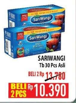 Promo Harga Sariwangi Teh Asli 30 pcs - Hypermart