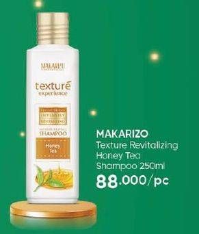 Promo Harga Makarizo Texture Revitalizing Honey Tea Shampoo 250 ml - Guardian