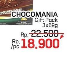 Promo Harga Choco Mania Choco Chip Cookies Gift Pack 207 gr - LotteMart