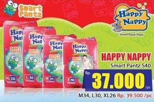 Promo Harga Happy Nappy Smart Pantz Diaper S40  - Hari Hari