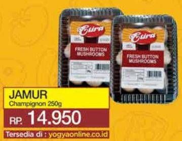 Promo Harga Jamur Champignon (Jamur Kancing) 250 gr - Yogya