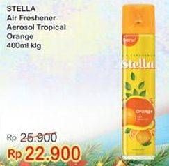 Promo Harga STELLA Aerosol Orange 400 ml - Indomaret