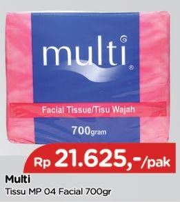 Promo Harga MULTI Facial Tissue MP-04 700 gr - TIP TOP