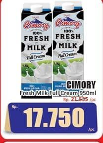 Promo Harga Cimory Fresh Milk Full Cream 950 ml - Hari Hari