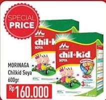 Promo Harga MORINAGA Chil Kid Soya 600 gr - Hypermart
