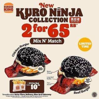 Promo Harga BURGER KING Burger  - Burger King