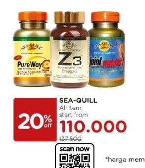 Promo Harga SEA QUILL Supplement Range All Variants  - Watsons