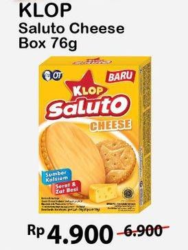 Promo Harga KLOP Saluto Cheese 76 gr - Alfamart