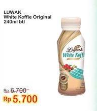 Promo Harga Luwak White Koffie Ready To Drink Original 240 ml - Indomaret