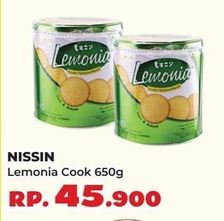 Promo Harga Nissin Cookies Lemonia 650 gr - Yogya