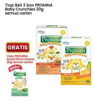 Promo Harga Promina 8+ Baby Crunchies All Variants 20 gr - Indomaret