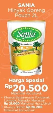 Promo Harga SANIA Minyak Goreng 2 ltr - Alfamart